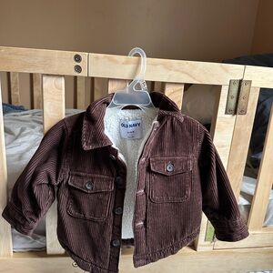 Old Navy Kids Brown Corduroy Jacket
